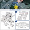 Glarks 100pcs M3 M4 M5 M6 M8 M10 M14 Square