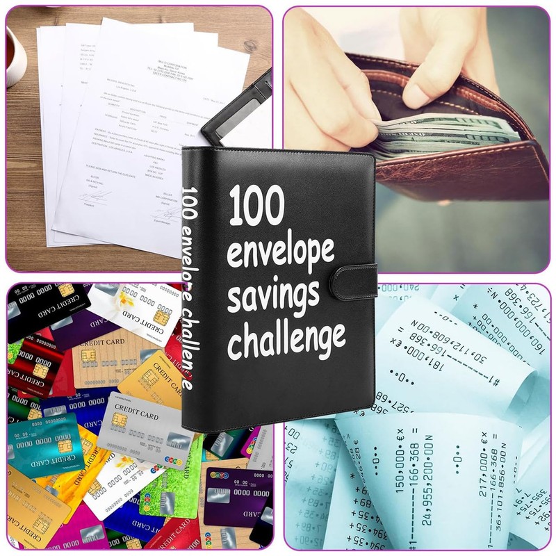 100 Envelopes Money Saving Challenge, 100 Envelope Challenge Binder, Easy