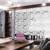 LRZCGB Hanging Room Divider,24 Pieces PVC Screen Partition Panel with