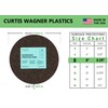 Curtis Wagner Plastics Corp. MA-800 Fabric Plant Mat (8" Diameter,