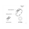 JewelryPalace Infinity Forever Love Knot Cubic Zirconia Promise Ring for