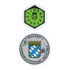 Munich German License Plate Registration Seal - Überlegen by Z