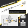 Drop Down Gas Struts,with 90 Degree Page Turning axis,Gas Spring