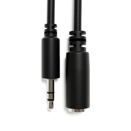 ExcelValley - Audio AUX Extension Cables Leads - Stereo Mini Jack TRS 3.5mm 1/8" [Nickel Plated | Male to Female | 300 cm - 118.11"]