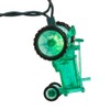 Kurt Adler 10-Light Tractor Light Set, Green