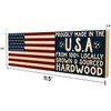 Serenity Now! Crafted from Solid Hardwood in our Tennessee Mill,
