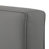 Classic Accessories Montlake Patio Seat Cushion Slip Cover, Light Charcoal,