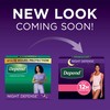 Depend Night Defense Incontinence Overnight Underwear for Women, Medium, Medium,