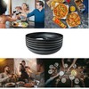 6 Pack Wheat Straw Plates Reusable Dinner Plates, Durable &
