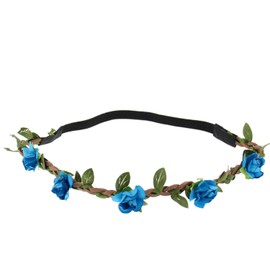 Zac's Alter Ego Rose Flower Head Elastic for Weddings, Festivals, Fancy Dress