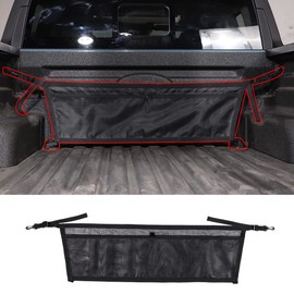 Envelope Style Trunk Mesh Cargo Net Fit for Ford Maverick 2022, Rear Cargo Net/Dedicated car Accessories Truck Bed Cargo Net, Truck Bed Storage Net, Tail Box Storage net
