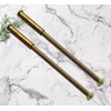 M3 Brass Door Handle Screws with Bolt Connecting Sleeve Male
