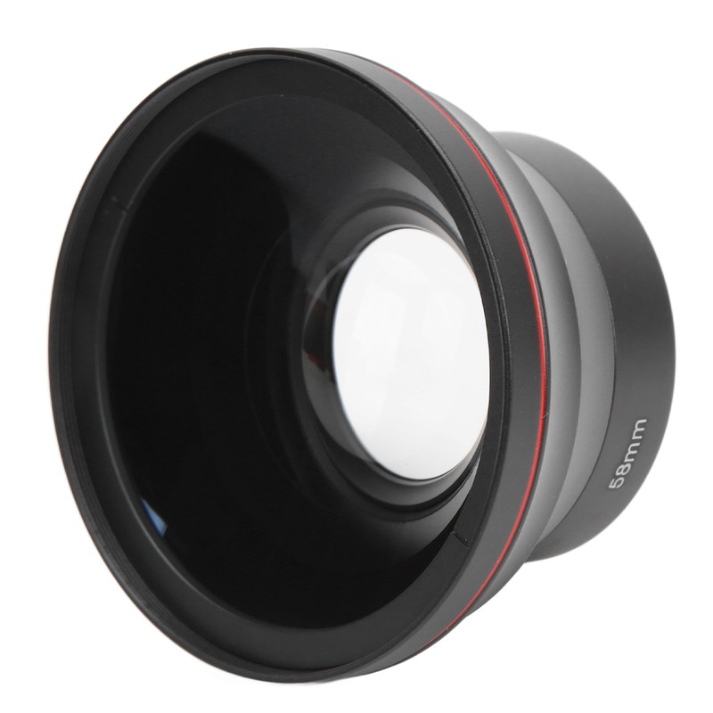 58mm 0.43X Wide Angle Lens Optical Glass Camera Lens with
