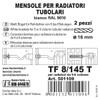 Fischer TF 8/145 Shelf for Radiators, Tubular Radiators, for Full