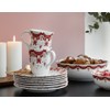 Bjørn Wiinblad Christmas Bowl Diameter 16 cm Handmade Red