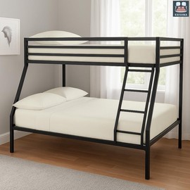 KRISHNA 4 Piece Cot Sheet 33” x 75” for Narrow Twin, Camping, Rv Bunk, Guest Bed Soft & Breatheable 100% Egyptian Cotton Bedding Set fits Up to 9” Deep Pocket Trifold Mattress, Ivory