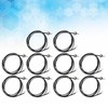 10Pcs Thermistor Sensor NTC Temperature Probe Hex Head 1 Meter