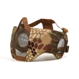 Airsoft Masks，Airsoft Mesh Mask，Airsoft Face Mask，Paintball Mask for The Player who Likes to Shoot and use Sniper-Like Tactics (GRC)