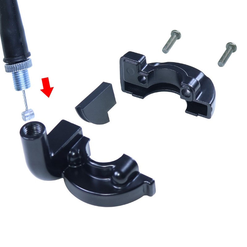 HOOUP Mini Bike Left Hydraulic Brake Caliper System 180mm Disc
