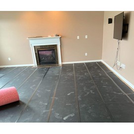 Audimute Peacemaker Soundproofing Underlayment - 6.4mm Anti Vibration Flooring Sound Barrier