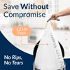 Reli. Custom Fit Q Trash Bags (120 Count) Fits Simplehuman