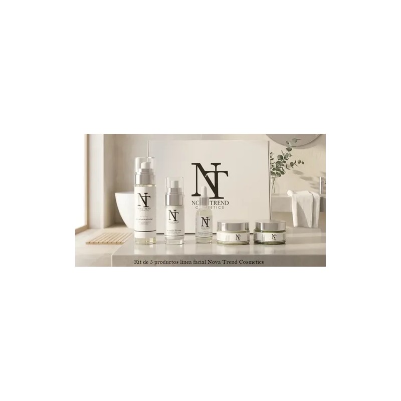Kit Facial De 5 Productos, Nova Trend Cosmetics