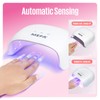 MEFA U V Nail Lamp with 3 Timers & 21
