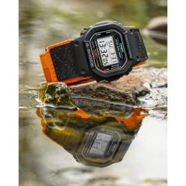 DAVILANE Watch Band Strap for Casio GA-2000 PRG-600/650 PRW-6600, Super Rugged Nylon Sports Strap（Band Width : 24mm）