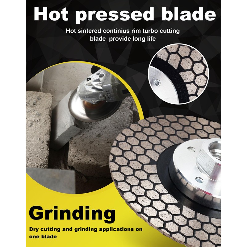 Solidure 125 mm Diamond Cutting Disc Diamond Cutting Disc with