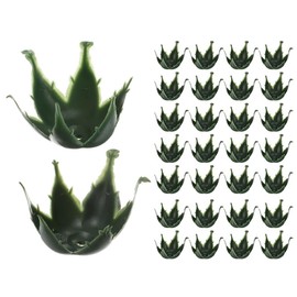 MAGICLULU 30pcs Artificial Flower Calyxes Rose Receptacles Floral Bouquet Calyx Artificial Flower Base Fake Calyx Floral Sepals Silk Leaves Flowers Rose Receptacles DIY Materials