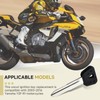 Numano (2 Pack For New Motorcycle Blank Uncut Key Key