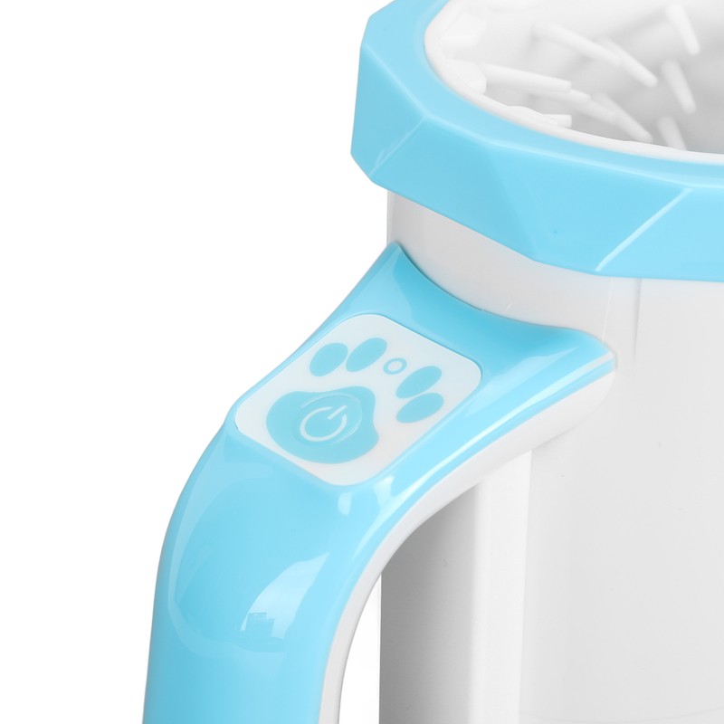 Automatic Dog Paw Cleaner Multifunction Powerful Silicone Bristles Rechargeable Portable