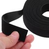 Black 1/2in x 16.4ft Hook and Loop Roll | Double-Sided