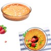 10 Inch Glass Deep Pie Dish for Baking Glass Baking