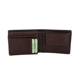 BIAGIOTTI Men's Genuine Leather Wallet with Wallet and Gift Box, Barley 992 Slim, Elegant and Slim, Barley 992 Slim, Classic