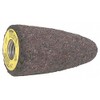Norton 1-3/4" Grinding Cone, 3" Thickness, Aluminum Oxide, 24 Grit, 5/8-11 Arbor Size Set of 4