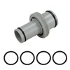 Zueyen Pool Hose Adapter, 2-Way Hose Connector 38 mm to