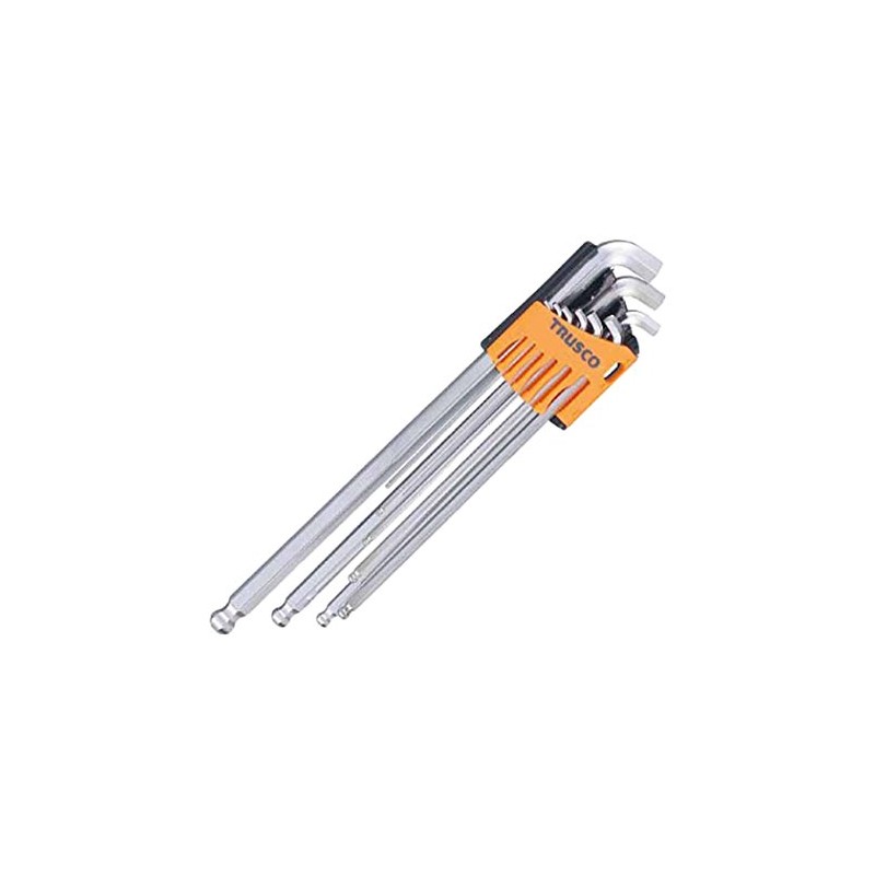 TRUSCO TTV100-9S Short Neck 100° Long Ball Point Hex Key