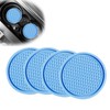 Sodcay 4 PCS Car Cup Holder Coaster, 2.75In PVC Anti