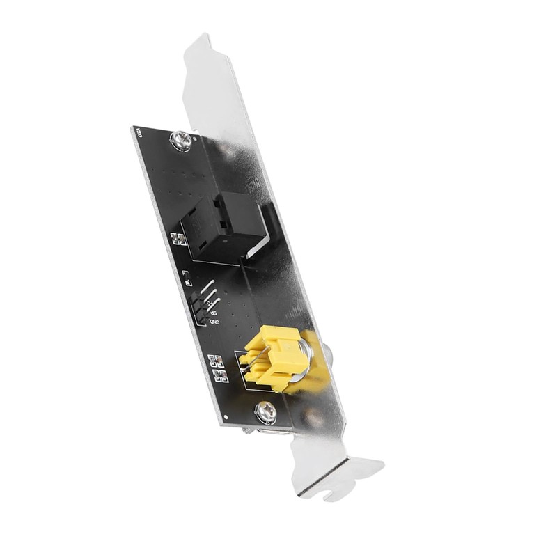 Akozon OutPlate Cable Bracket OutPlate Cable Bracket SPDIF Optical Electrical