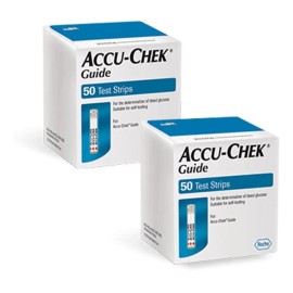 Kit De 100 Tiras Reactivas Accu-chek Guide