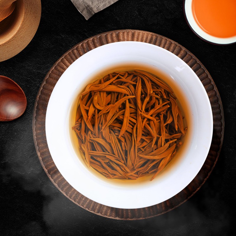 200g Jinjunmei Black Tea Chinese Golden Beautiful Eyebrow Gold Buds