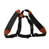 Saxophone Strap Sax Shoulder Strap Adjustable Padded Leather Strap for