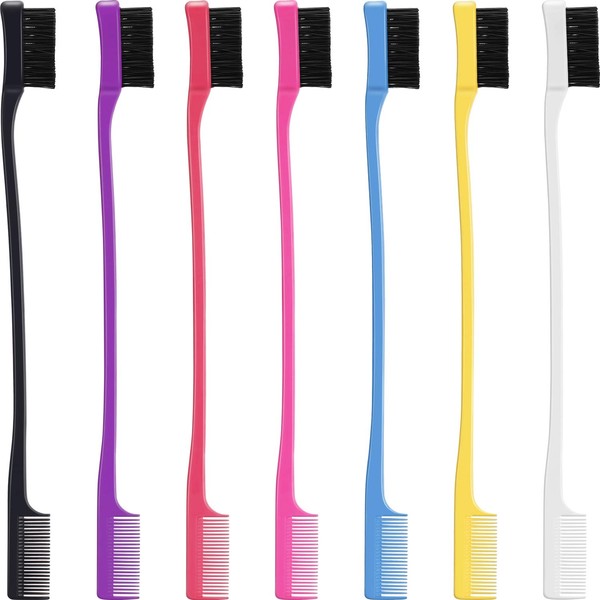 7 Pieces Hair Brush Double Side Control Hair Brushes Comb