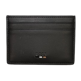 BOSS Ray_S_Card_Case Men's Card Holder, Black1, Black 1