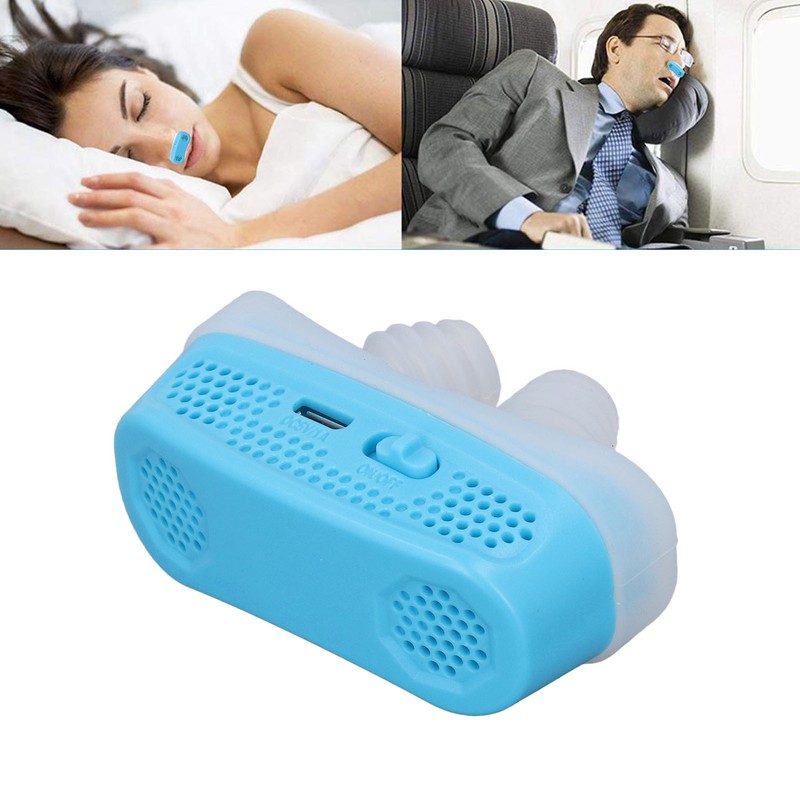Electric Snoring Solution Devices Automatic Nose Vents Plugs Portable Variable