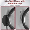 Flantor Bike Wall Mount Rack - Heavy-Duty Foldable Vertical Bicycle