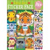 Bendon Zany Zoo Create-A-Face Sticker Pad 42424