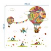 DaraBaby Vinil Decorativo Infantil Globo Aerostático Recamara Cuarto