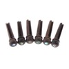 Alnicov 6PCS Guitar Bridge Pins,Rosewood Pins,Guitar Replacement Parts